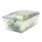 Cambro Camwear 18"x26"x9" Plastic Clear 13 gal. Food Container 18269CW135 - alternate 2